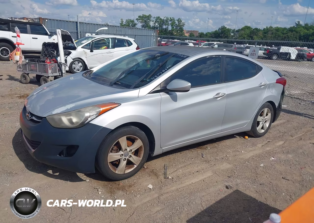 2013 Hyundai Elantra Gls VIN:KMHDH4AE1DU844862 - 2