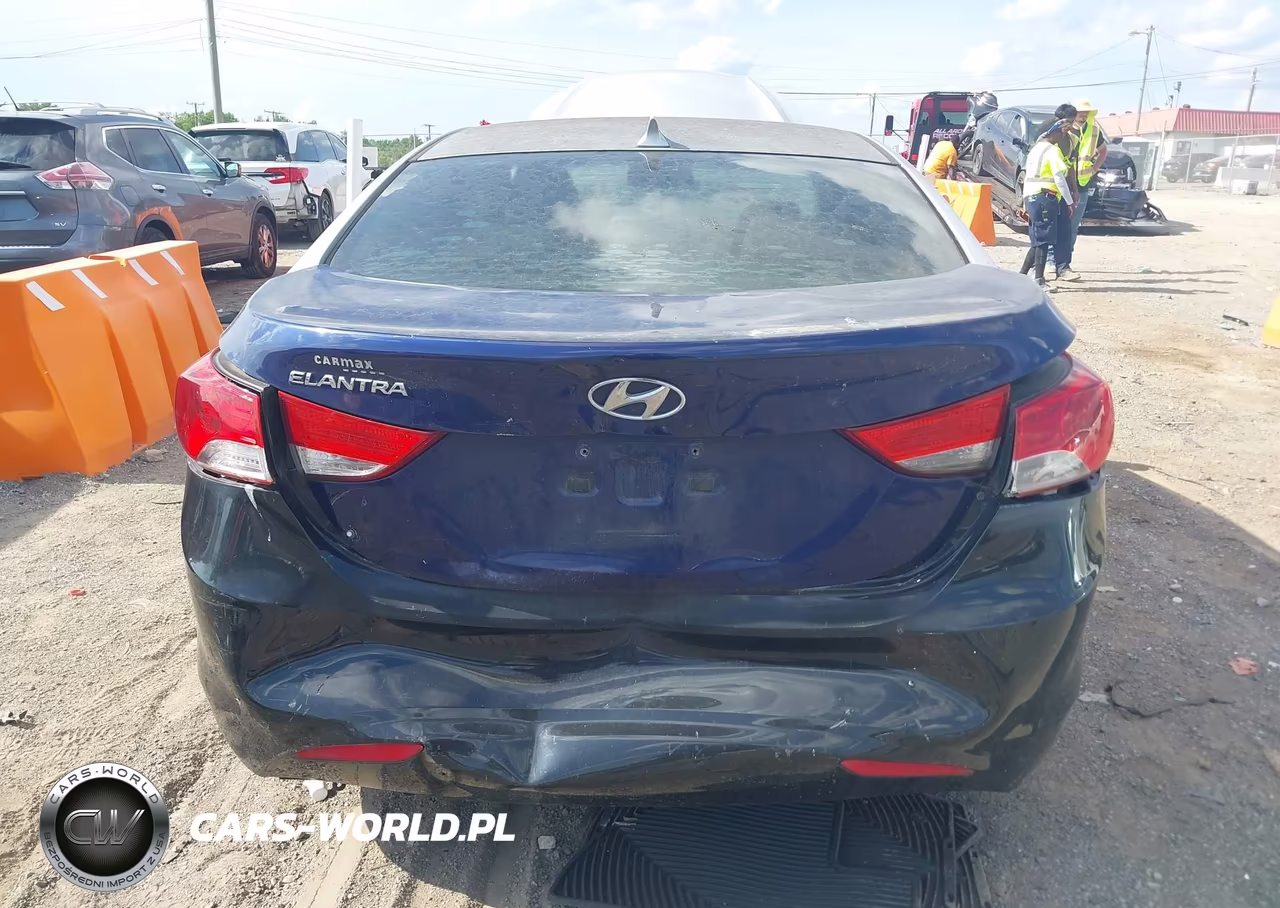 2013 Hyundai Elantra Gls VIN:KMHDH4AE1DU844862 - 6