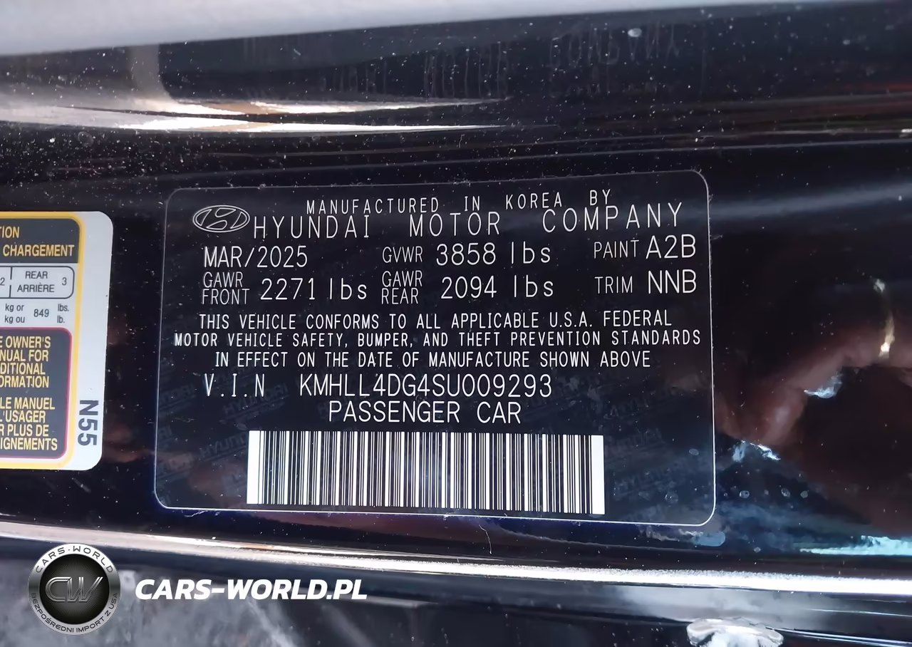 2025 Hyundai Elantra Se VIN:KMHLL4DG4SU009293 - 9