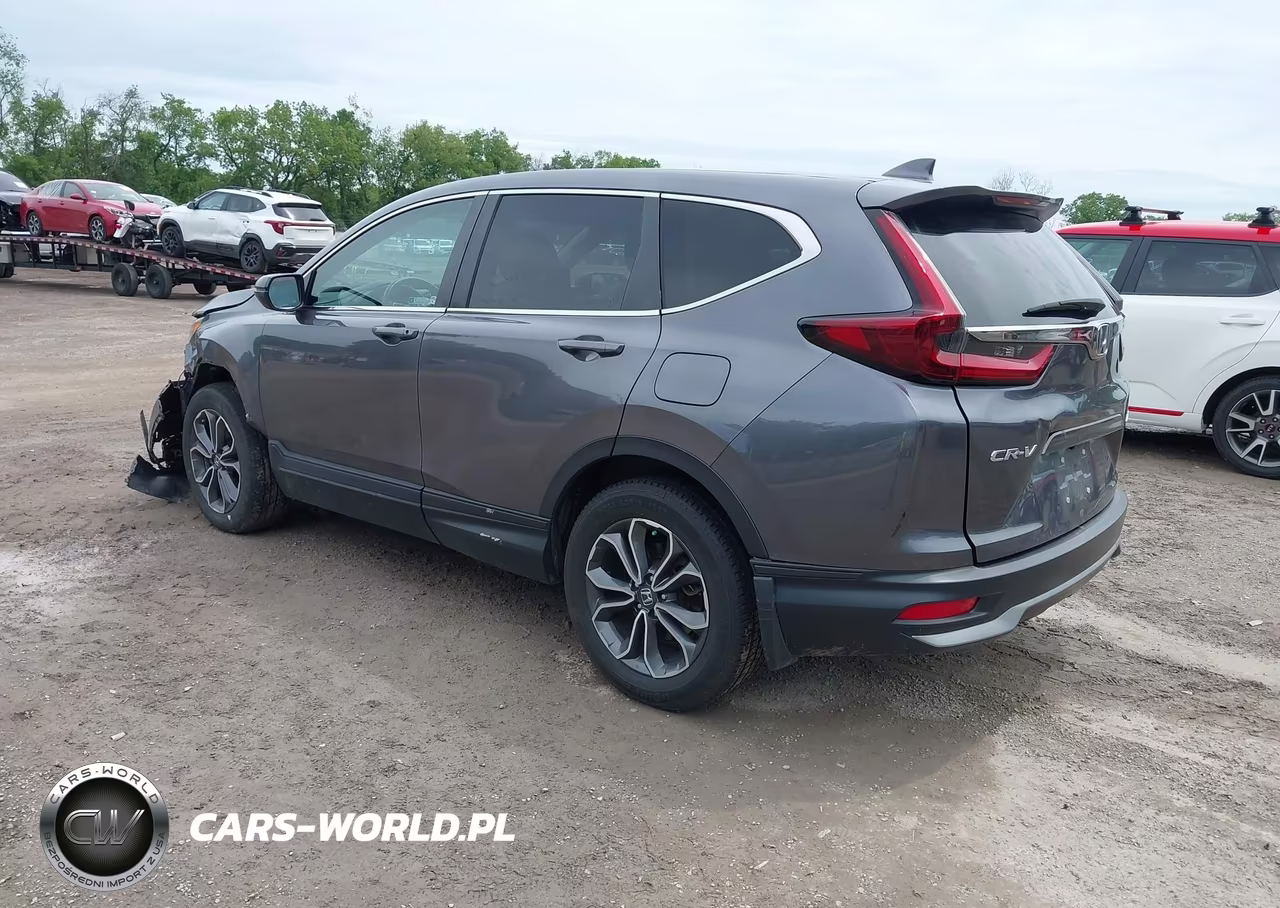 2022 Honda Cr-V Awd Ex VIN:5J6RW2H56NA002378 - 3