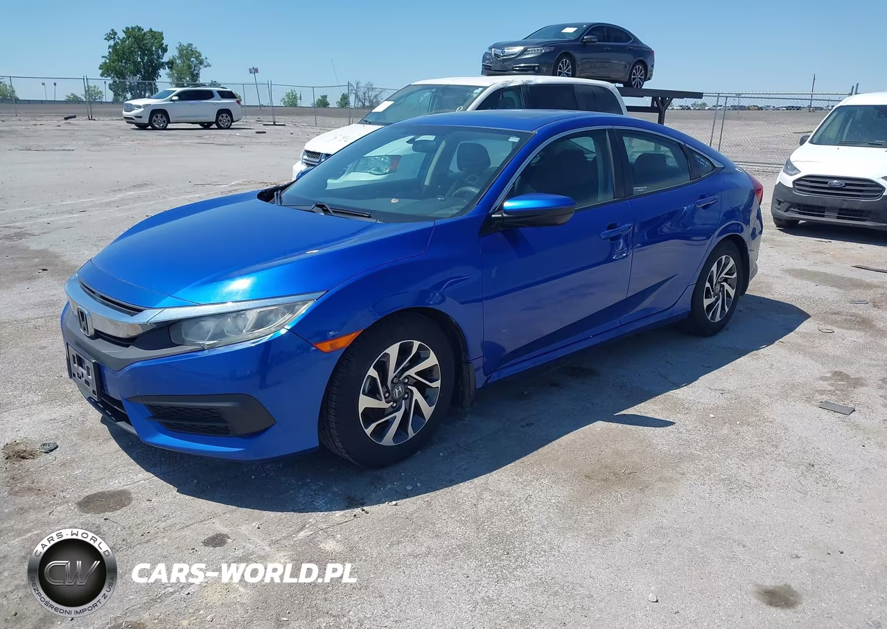 2016 Honda Civic Ex VIN:19XFC2F77GE019860 - 2