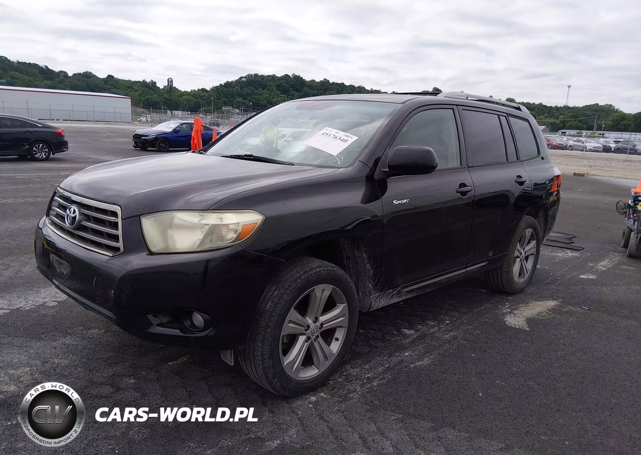 2009 Toyota Highlander Sport VIN:JTEDS43A792075377 - 2
