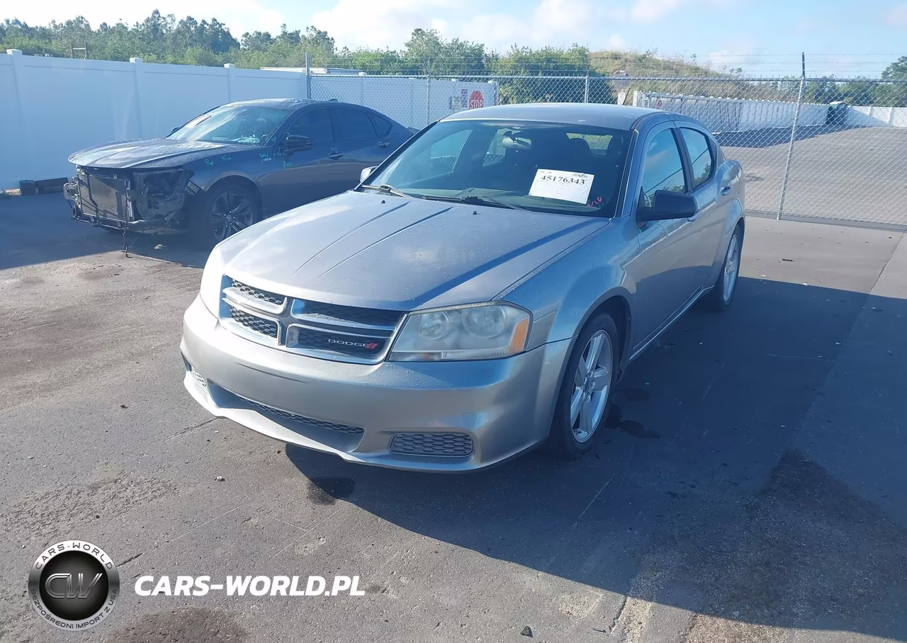 2013 Dodge Avenger Se VIN:1C3CDZAB1DN664343 - 2