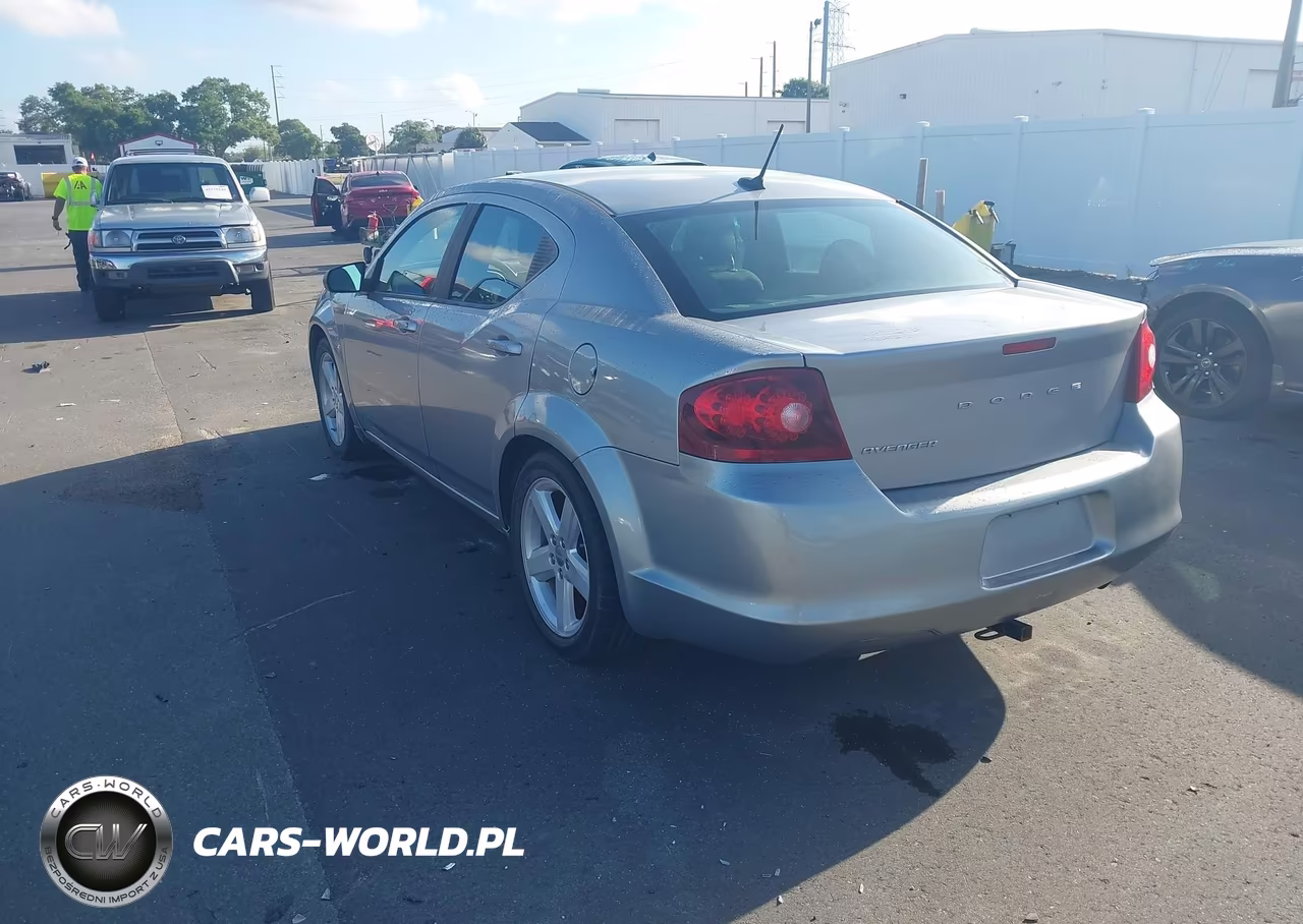 2013 Dodge Avenger Se VIN:1C3CDZAB1DN664343 - 3