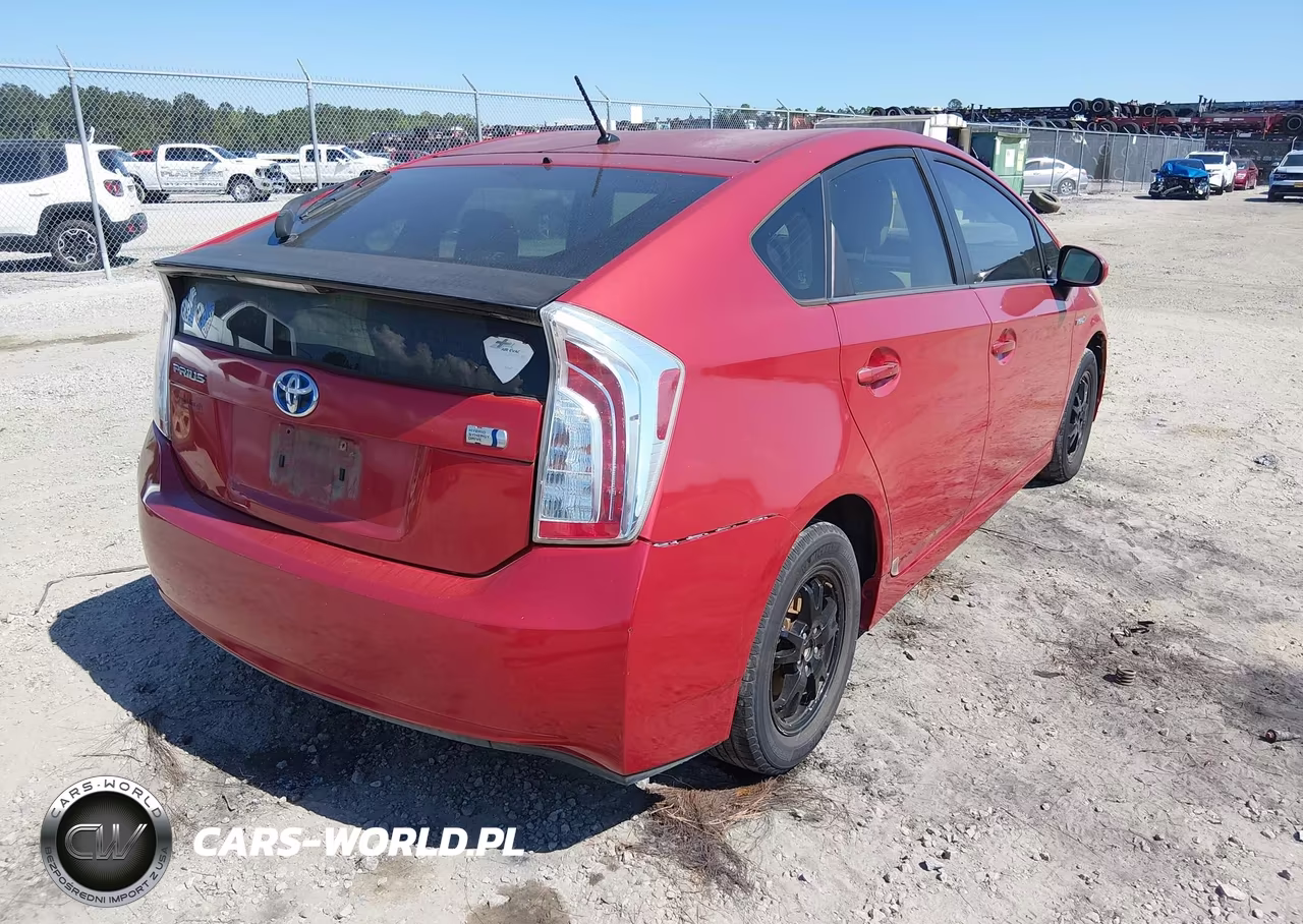 2012 Toyota Prius Two VIN:JTDKN3DU4C1607963 - 4