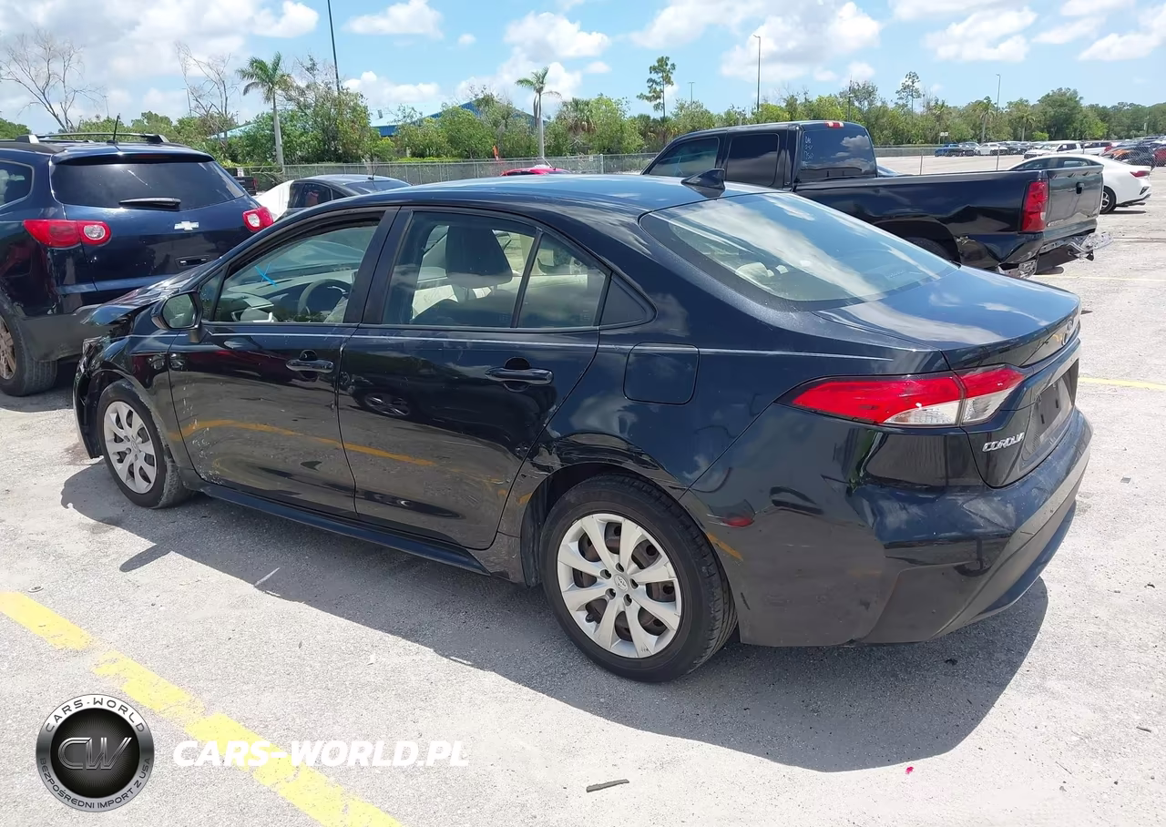 2021 Toyota Corolla Le VIN:JTDEPMAE8MJ153440 - 3