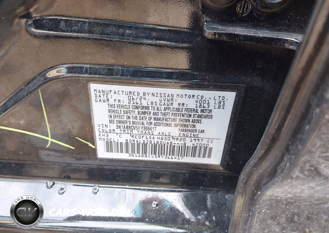 2024 Nissan Sentra Sv Xtronic Cvt VIN:3N1AB8CV5RY366417 - 9