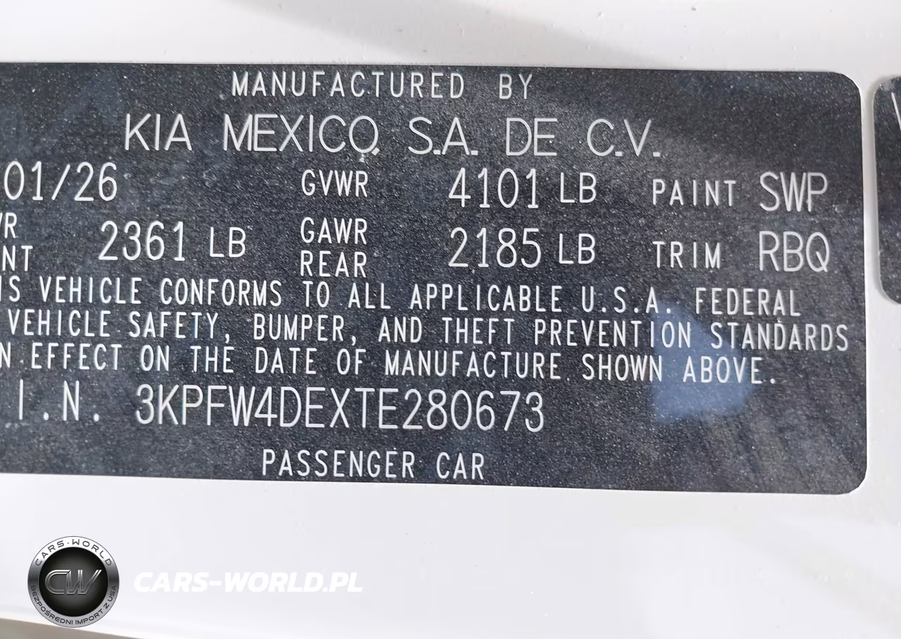 2026 Kia K4 Gt-Line VIN:3KPFW4DEXTE280673 - 9
