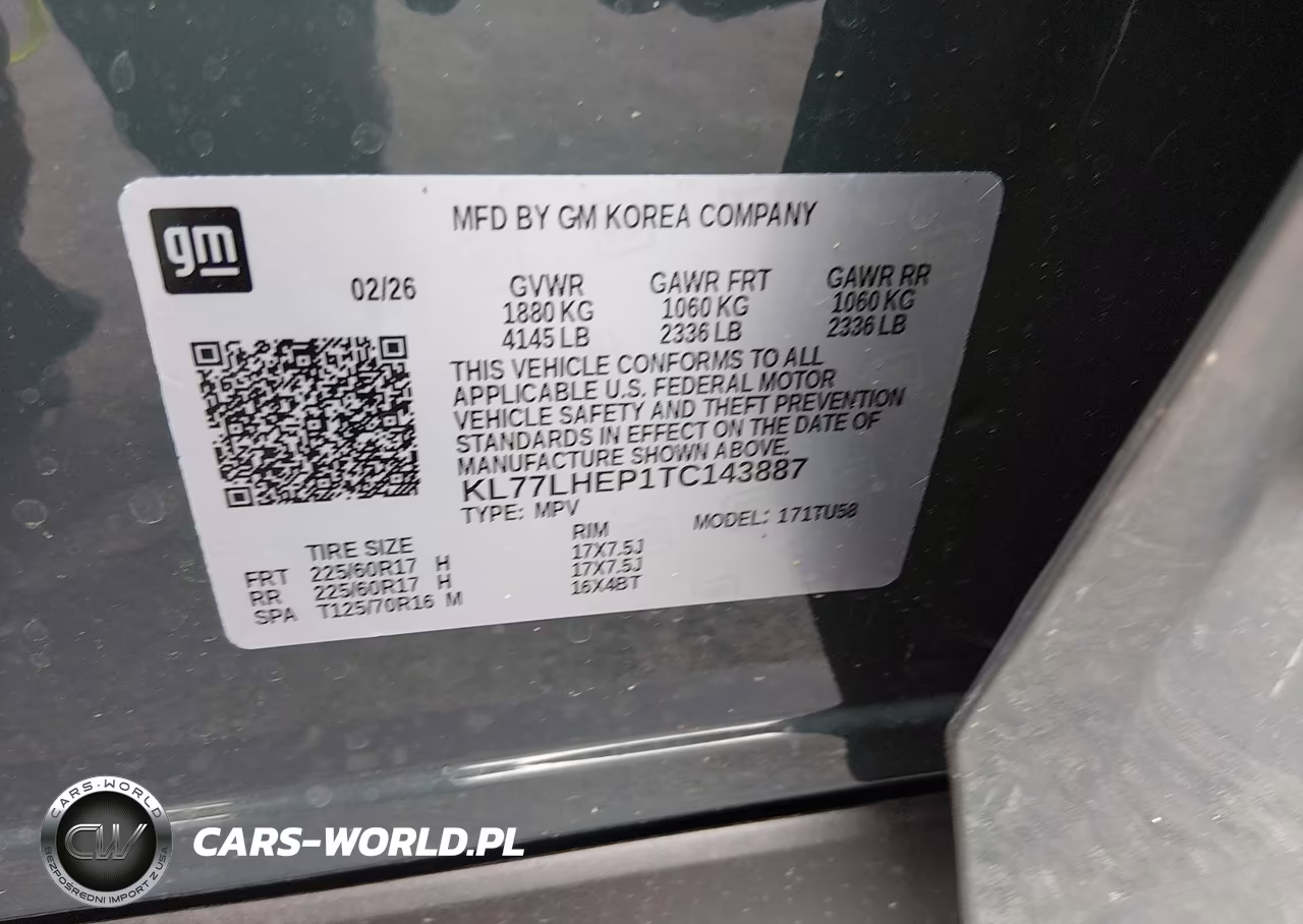2026 Chevrolet Trax Fwd Lt VIN:KL77LHEP1TC143887 - 9