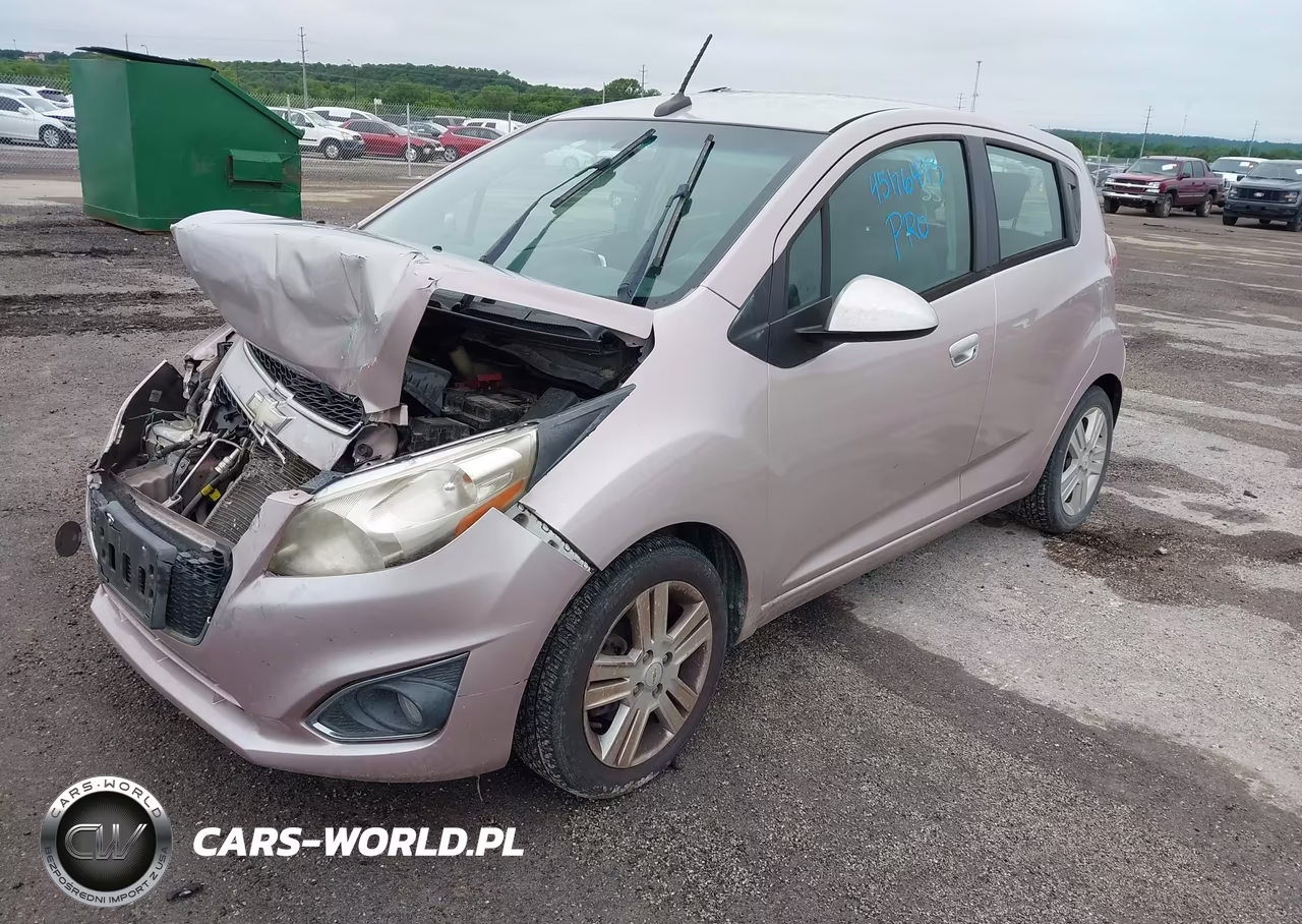 2013 Chevrolet Spark 1Lt Auto VIN:KL8CD6S90DC623485 - 2