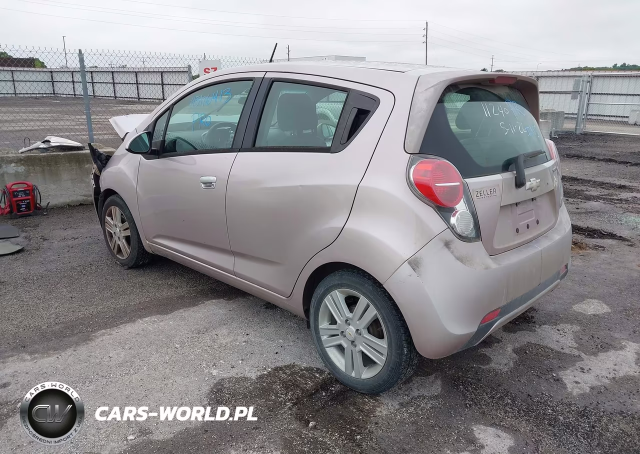 2013 Chevrolet Spark 1Lt Auto VIN:KL8CD6S90DC623485 - 3
