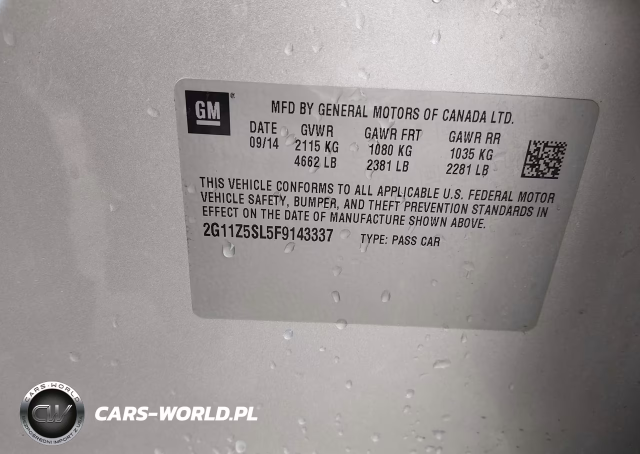 2015 Chevrolet Impala Ls VIN:2G11Z5SL5F9143337 - 9