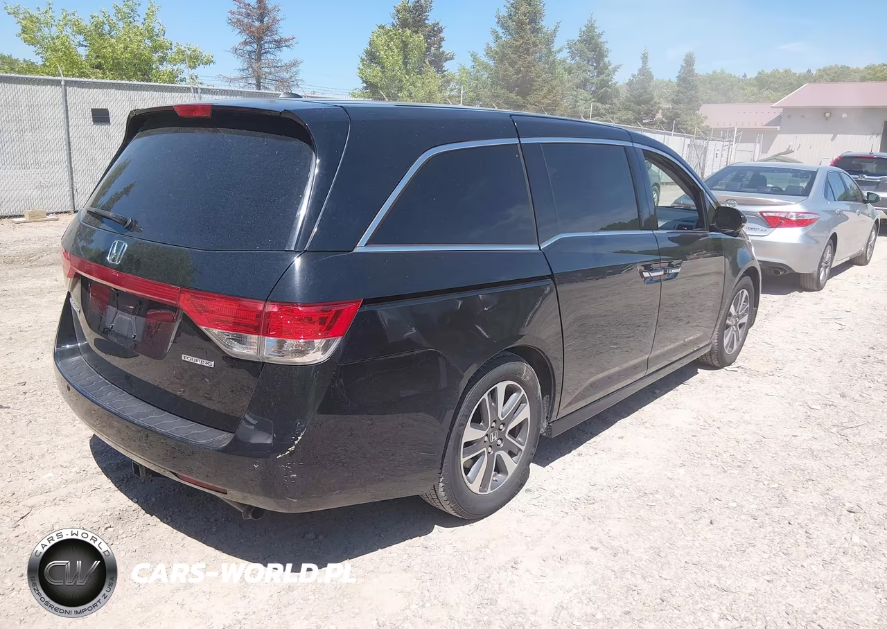 2016 Honda Odyssey Touring-Touring Elite VIN:5FNRL5H94GB040656 - 4