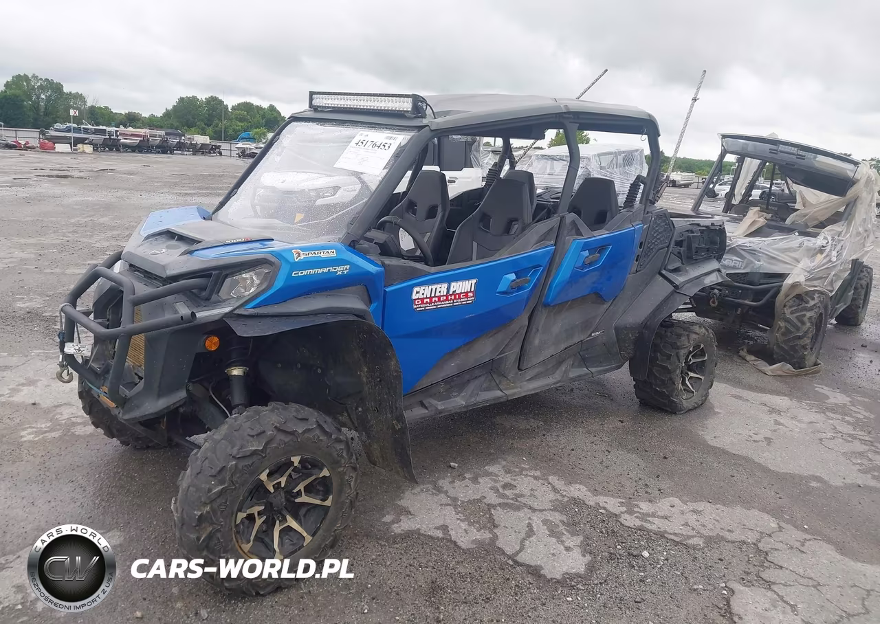 2022 Can-Am Commander Max Xt 1000R-Xt-P 1000R VIN:3JB1CAX49NK001161 - 2