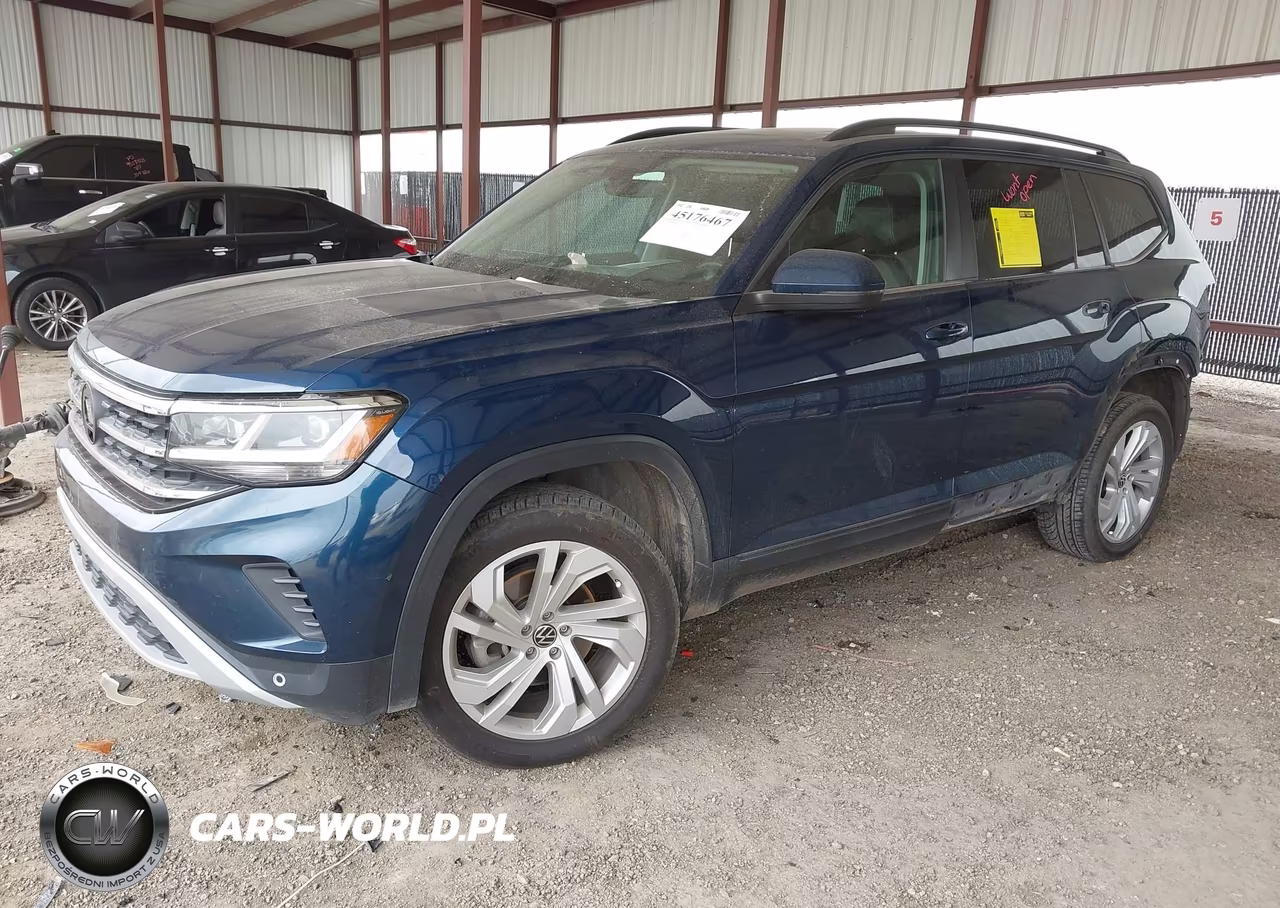 2021 Volkswagen Atlas 3.6L V6 Se W-Technology VIN:1V2JR2CA9MC556739 - 2