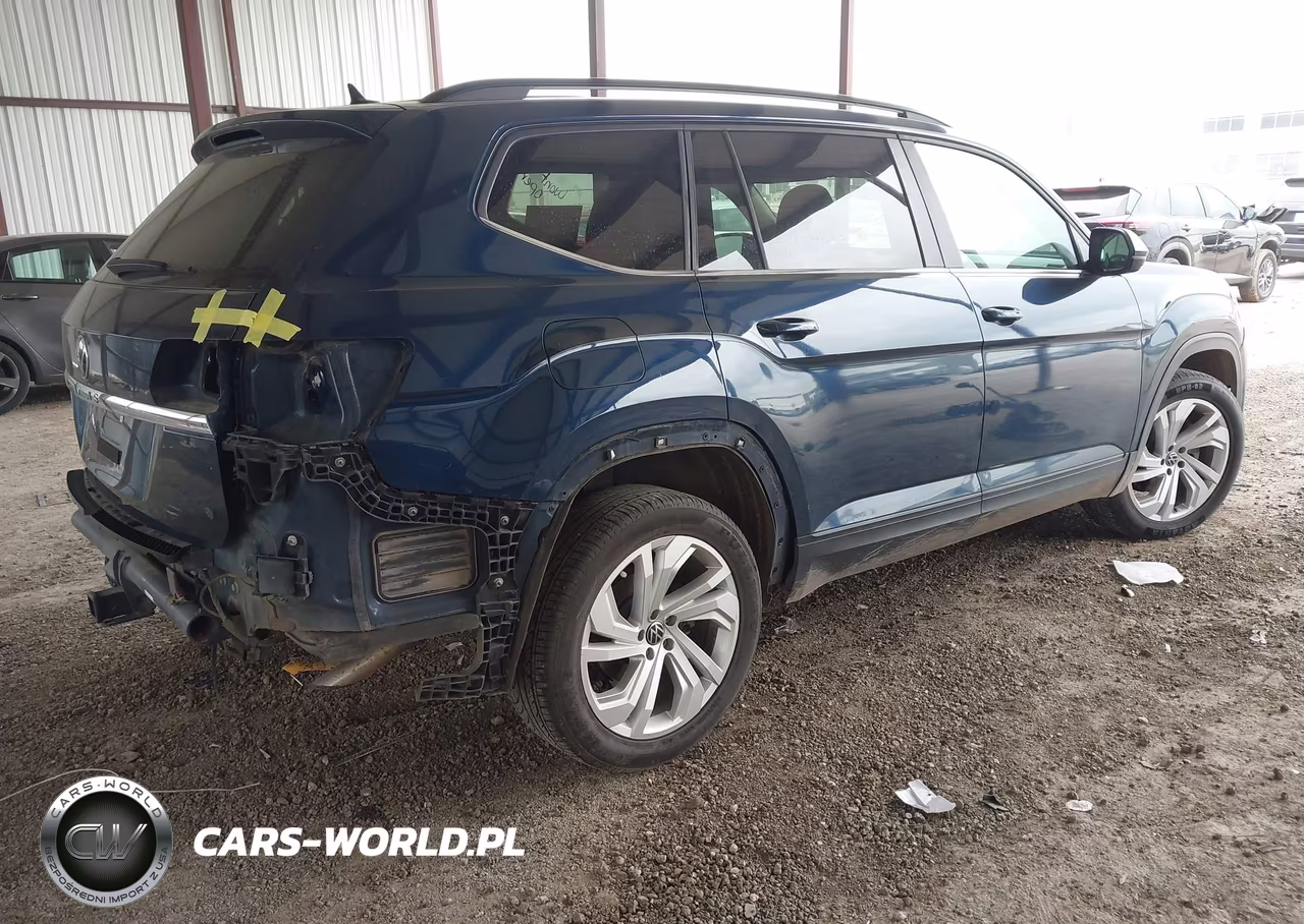 2021 Volkswagen Atlas 3.6L V6 Se W-Technology VIN:1V2JR2CA9MC556739 - 4