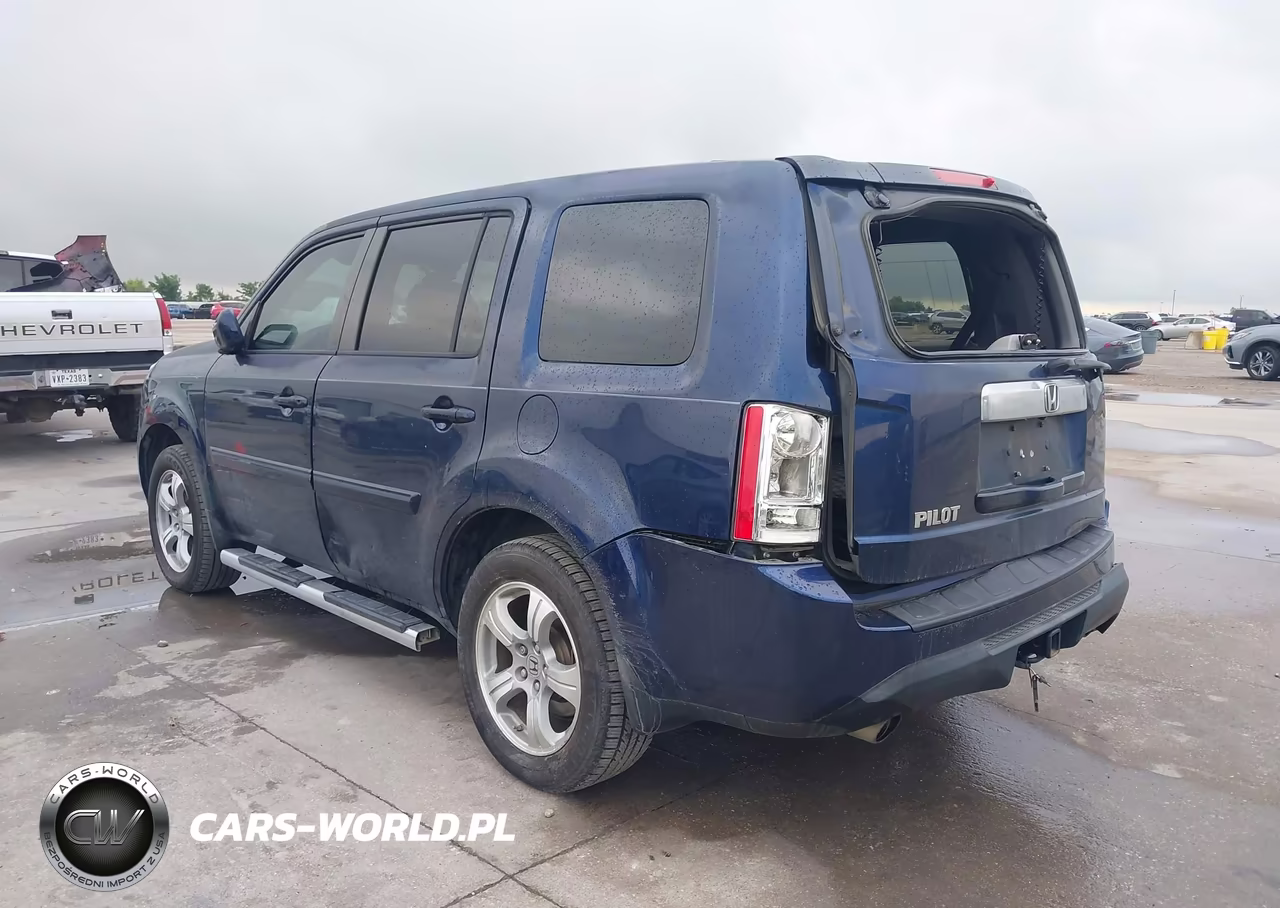 2014 Honda Pilot Ex-L VIN:5FNYF3H66EB026607 - 3