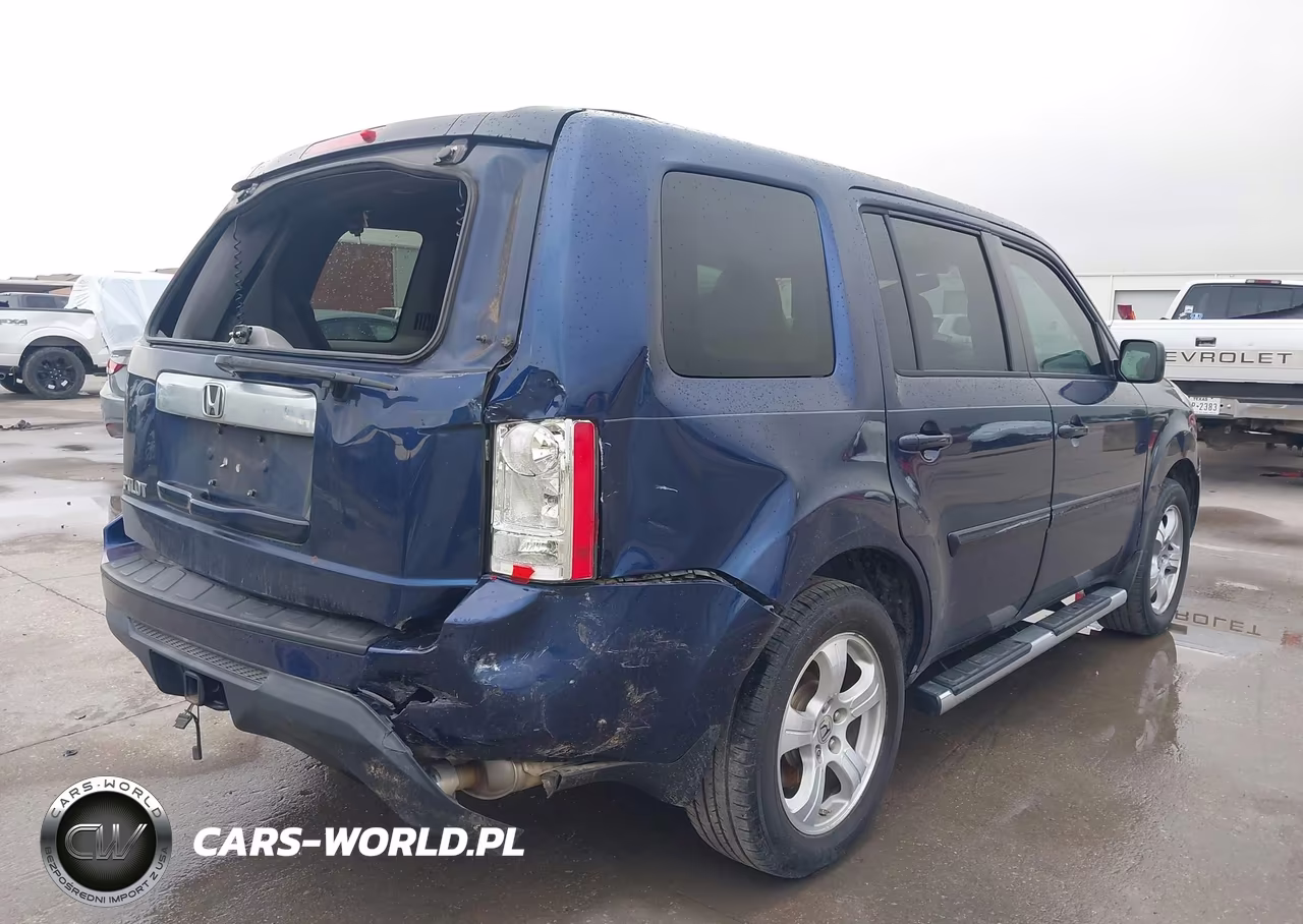 2014 Honda Pilot Ex-L VIN:5FNYF3H66EB026607 - 4
