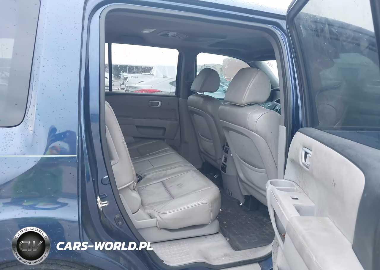 2014 Honda Pilot Ex-L VIN:5FNYF3H66EB026607 - 8