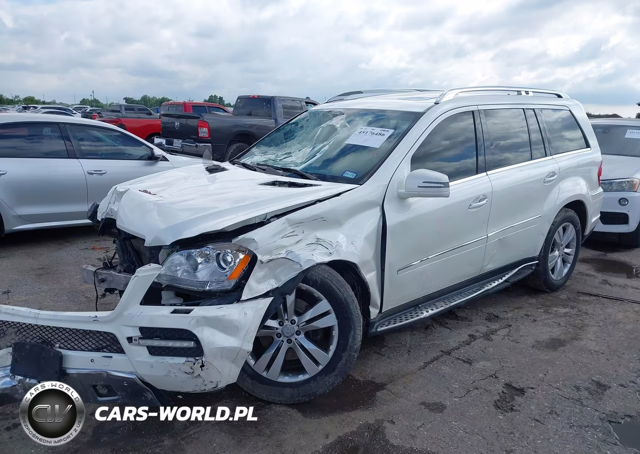 2012 Mercedes-Benz Gl 450 4Matic VIN:4JGBF7BE9CA791826 - 2