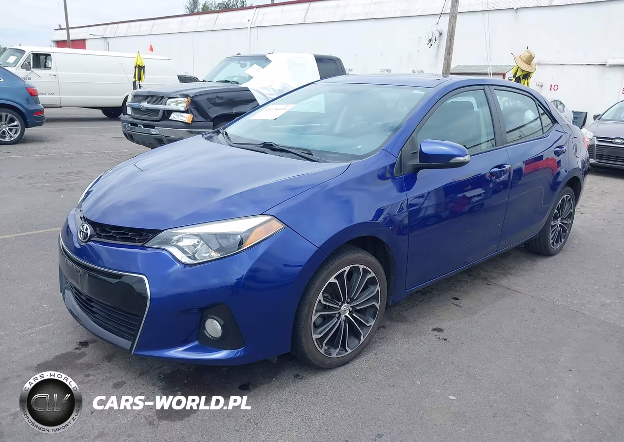 2015 Toyota Corolla S Plus VIN:2T1BURHE2FC231224 - 2