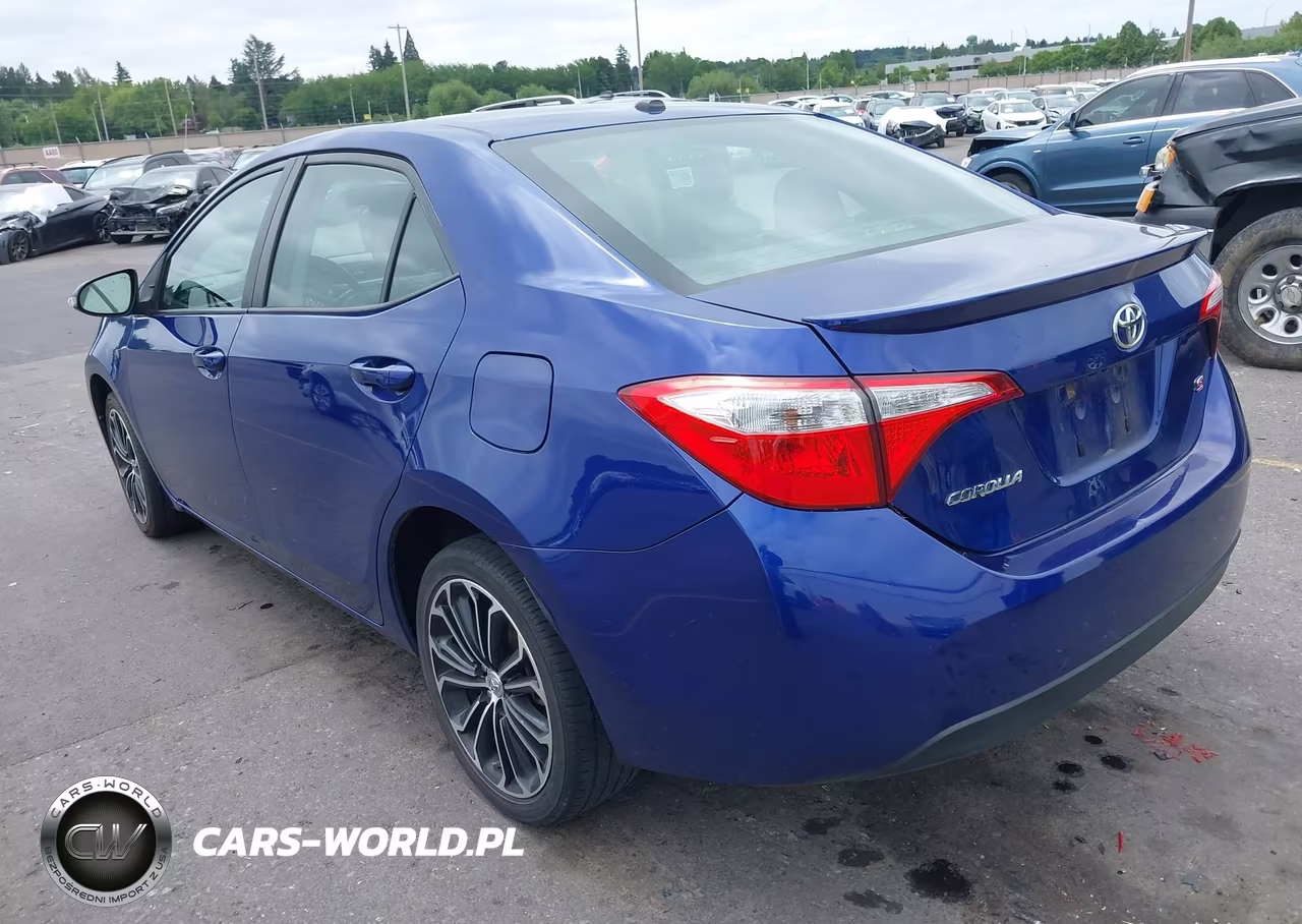 2015 Toyota Corolla S Plus VIN:2T1BURHE2FC231224 - 3