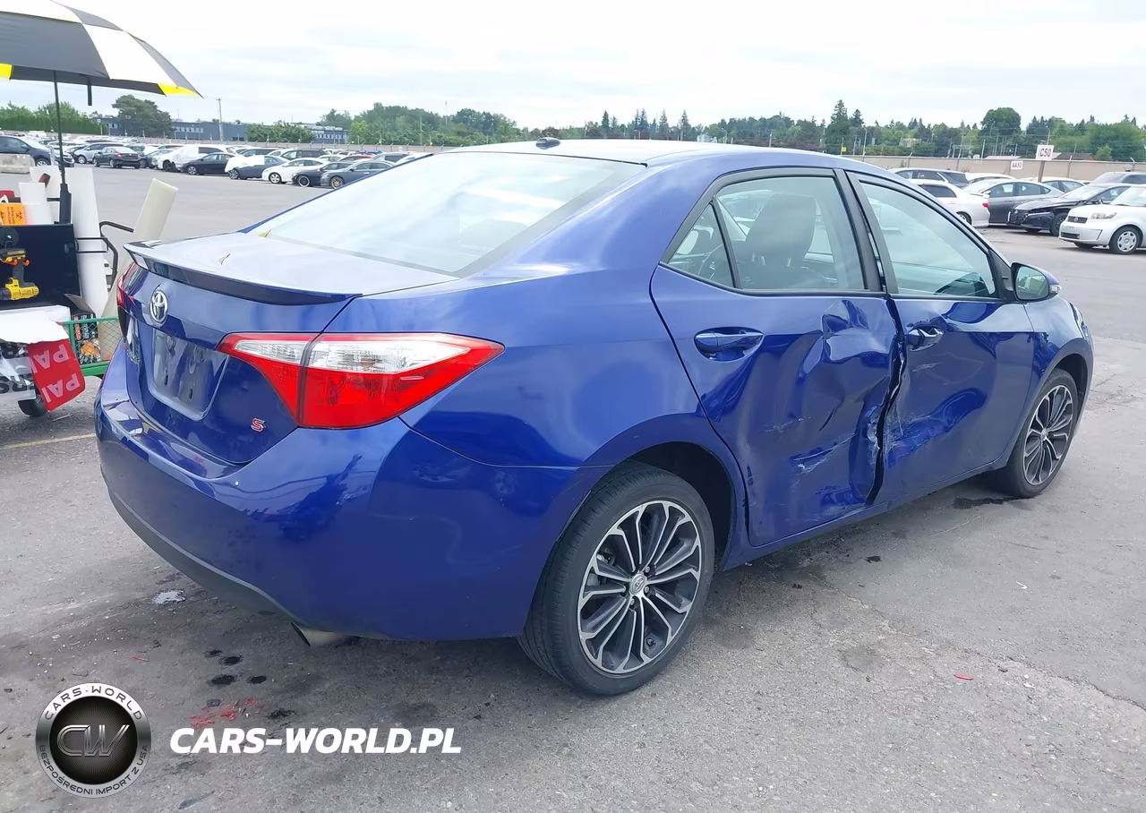 2015 Toyota Corolla S Plus VIN:2T1BURHE2FC231224 - 4