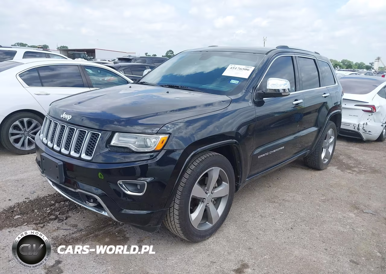 2016 Jeep Grand Cherokee Overland VIN:1C4RJECG5GC351876 - 2