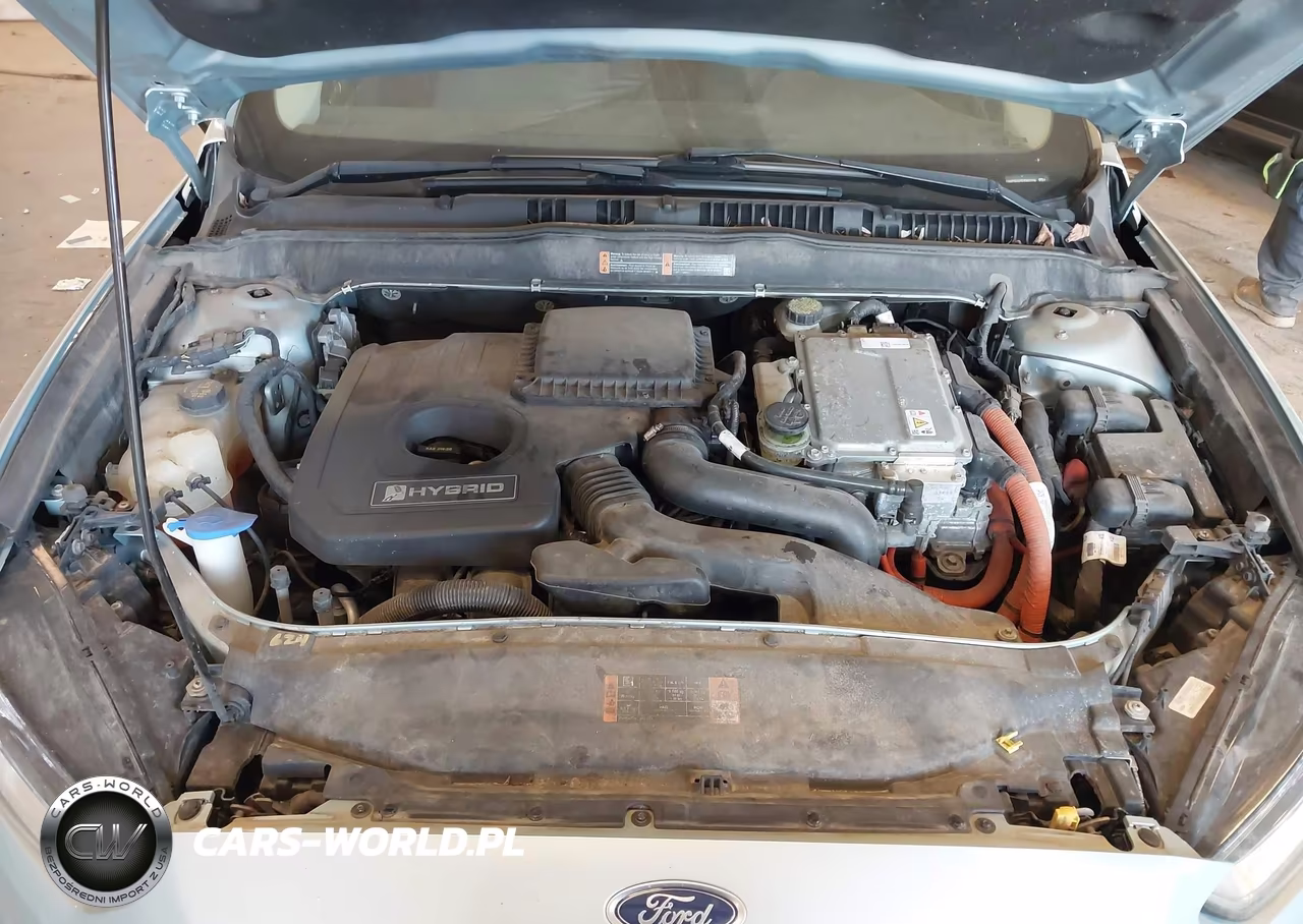 2014 Ford Fusion S Hybrid VIN:3FA6P0UU7ER267510 - 10