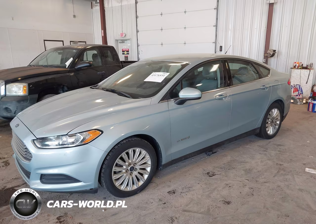 2014 Ford Fusion S Hybrid VIN:3FA6P0UU7ER267510 - 2