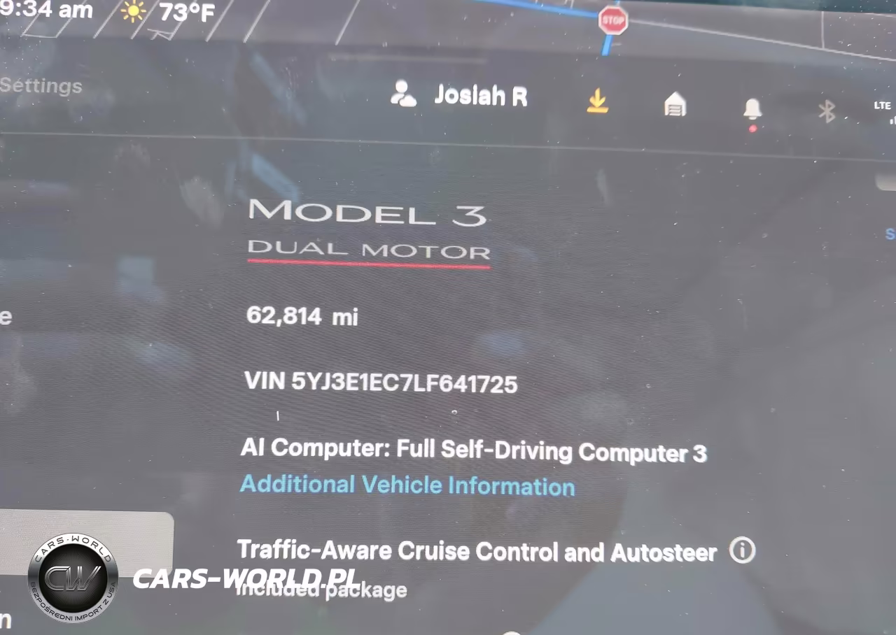 2020 Tesla Model 3 Performance Dual Motor All-Wheel Drive VIN:5YJ3E1EC7LF641725 - 15