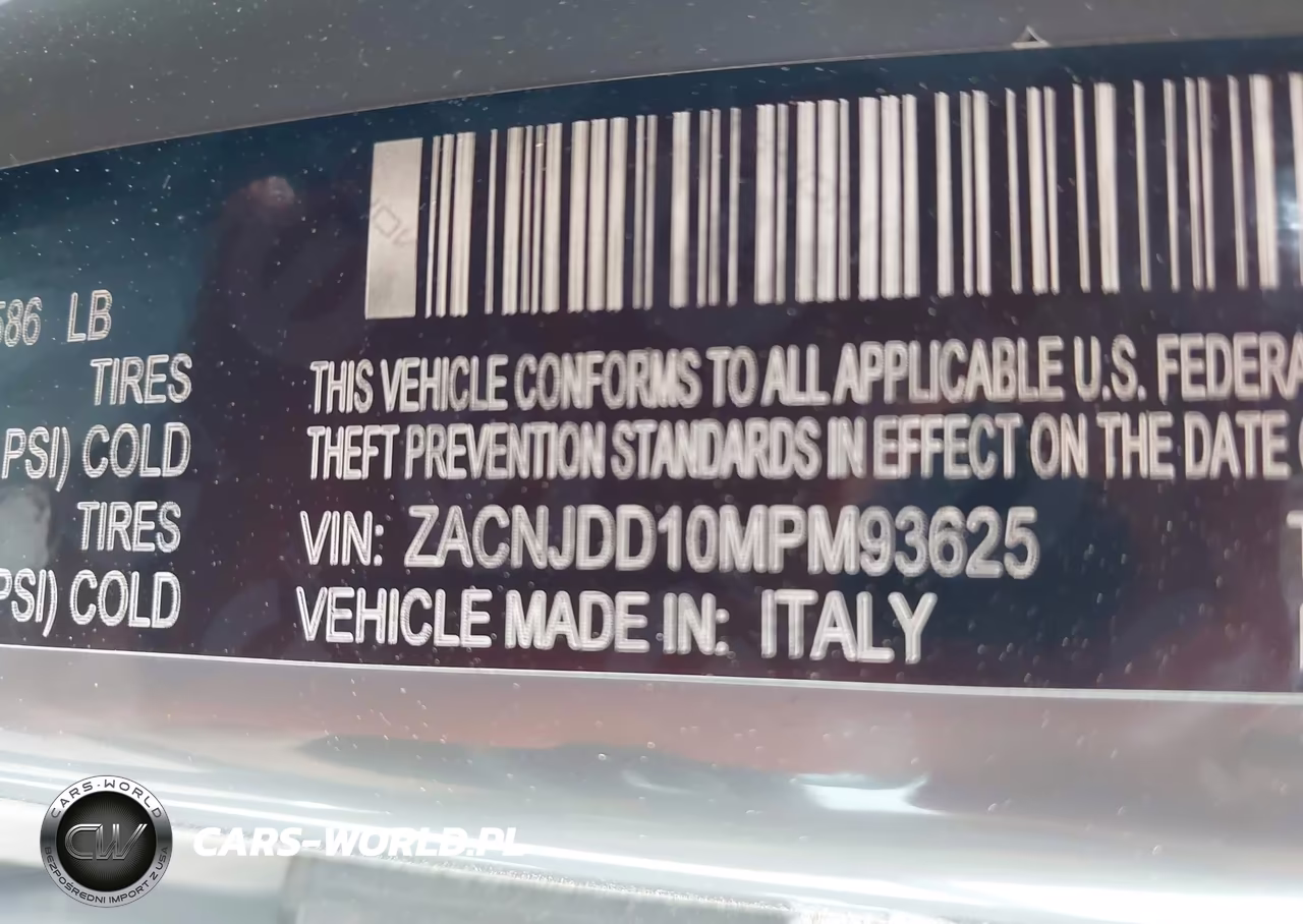2021 Jeep Renegade Limited 4X4 VIN:ZACNJDD10MPM93625 - 9