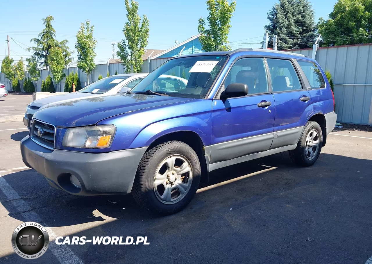 2003 Subaru Forester X VIN:JF1SG63603H708221 - 2
