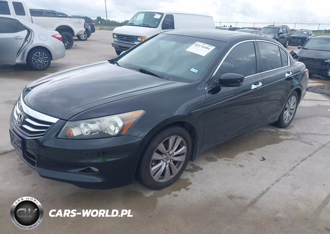 2012 Honda Accord 3.5 Ex-L VIN:1HGCP3F81CA009636 - 2