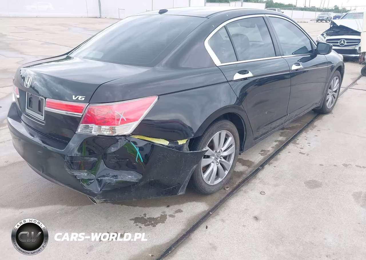 2012 Honda Accord 3.5 Ex-L VIN:1HGCP3F81CA009636 - 4