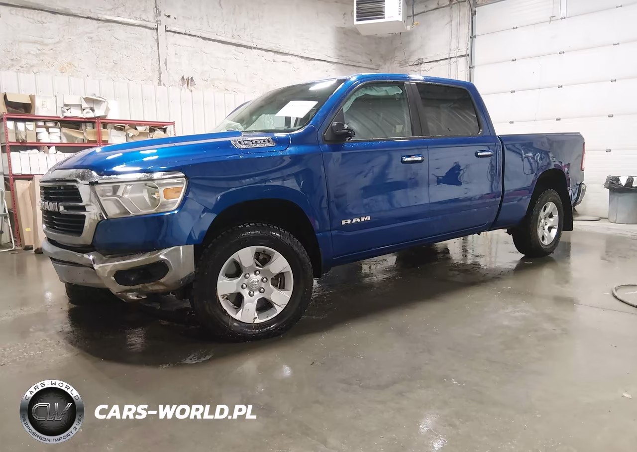 2019 Ram 1500 Big Horn-Lone Star 4X4 6'4 Box VIN:1C6SRFMT4KN903478 - 2