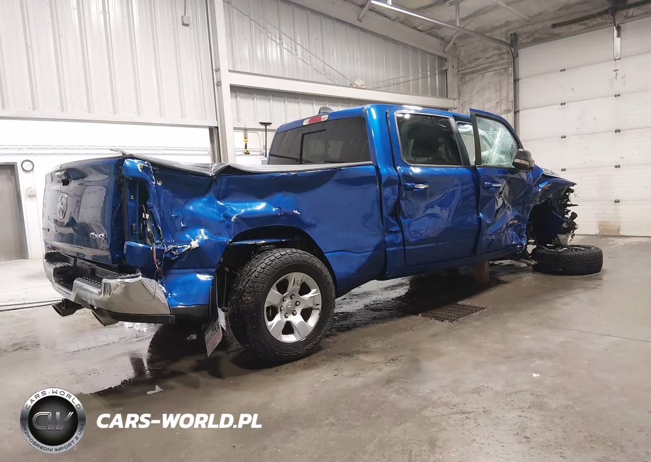 2019 Ram 1500 Big Horn-Lone Star 4X4 6'4 Box VIN:1C6SRFMT4KN903478 - 4