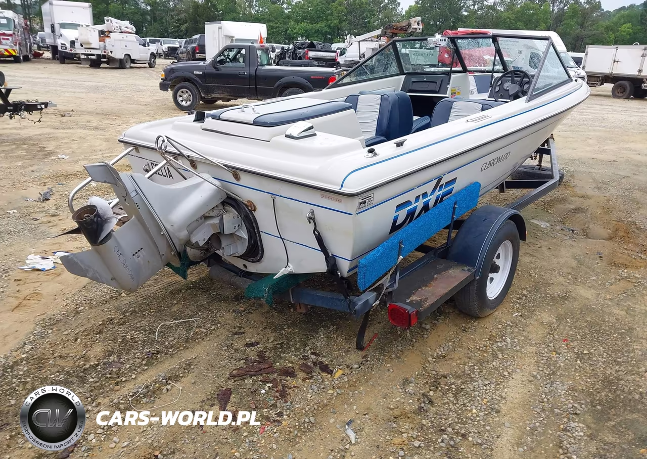 1985 Dixie Boat-Bandit 140 & Trailer VIN:DXE16331D585 - 4