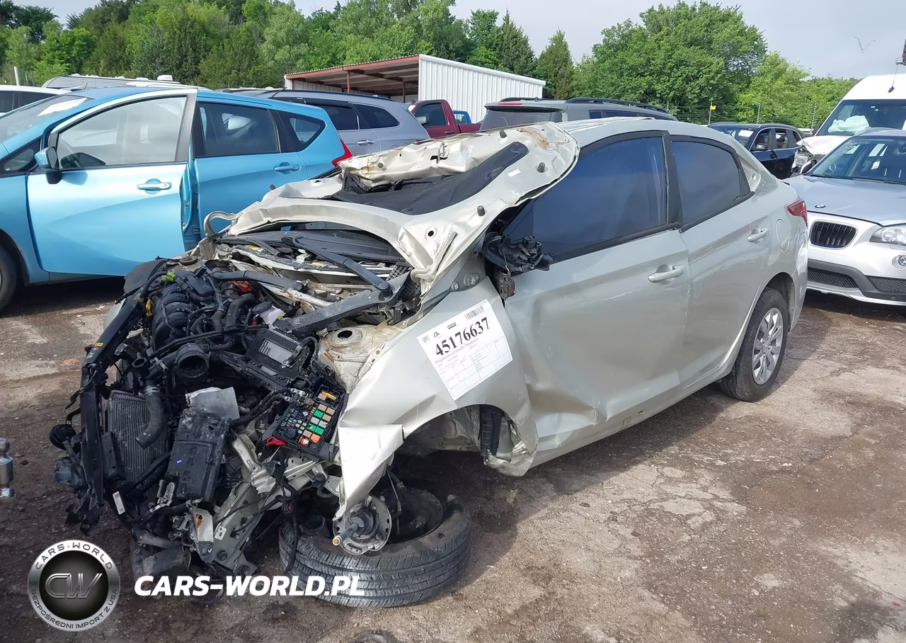 2018 Hyundai Accent Se VIN:3KPC24A32JE016555 - 2