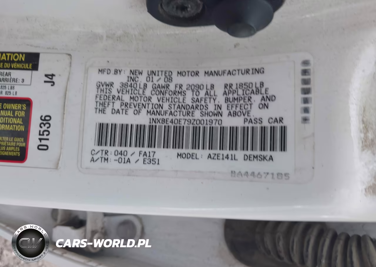 2009 Toyota Corolla Xrs VIN:1NXBE40E79Z001970 - 9