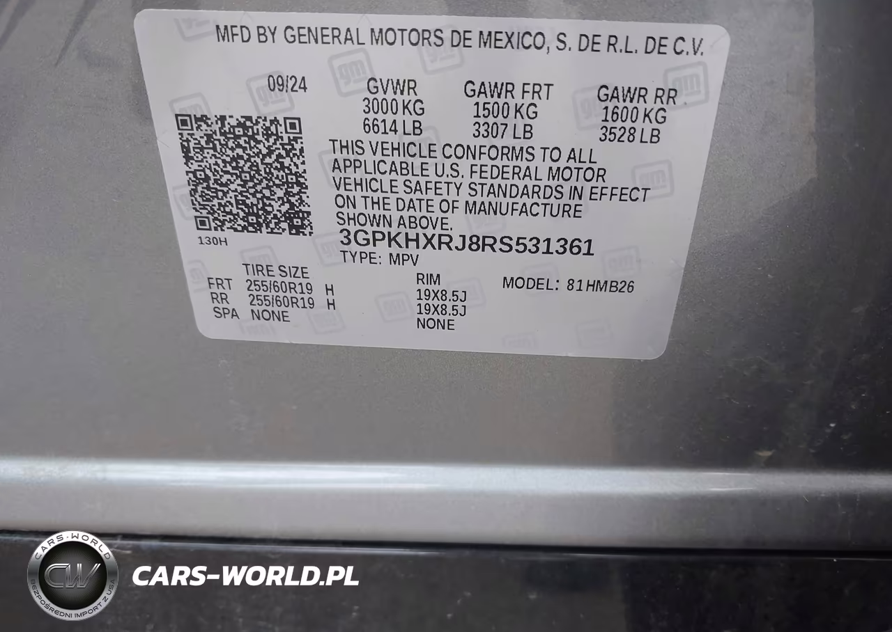 2024 Honda Prologue Touring VIN:3GPKHXRJ8RS531361 - 9