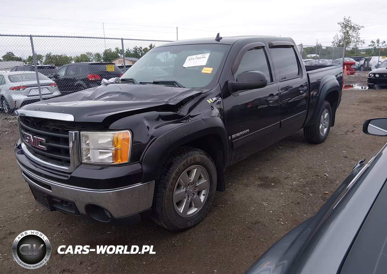 2009 GMC Sierra 1500 Hybrid 3Hb VIN:2GTFK135891103766 - 2