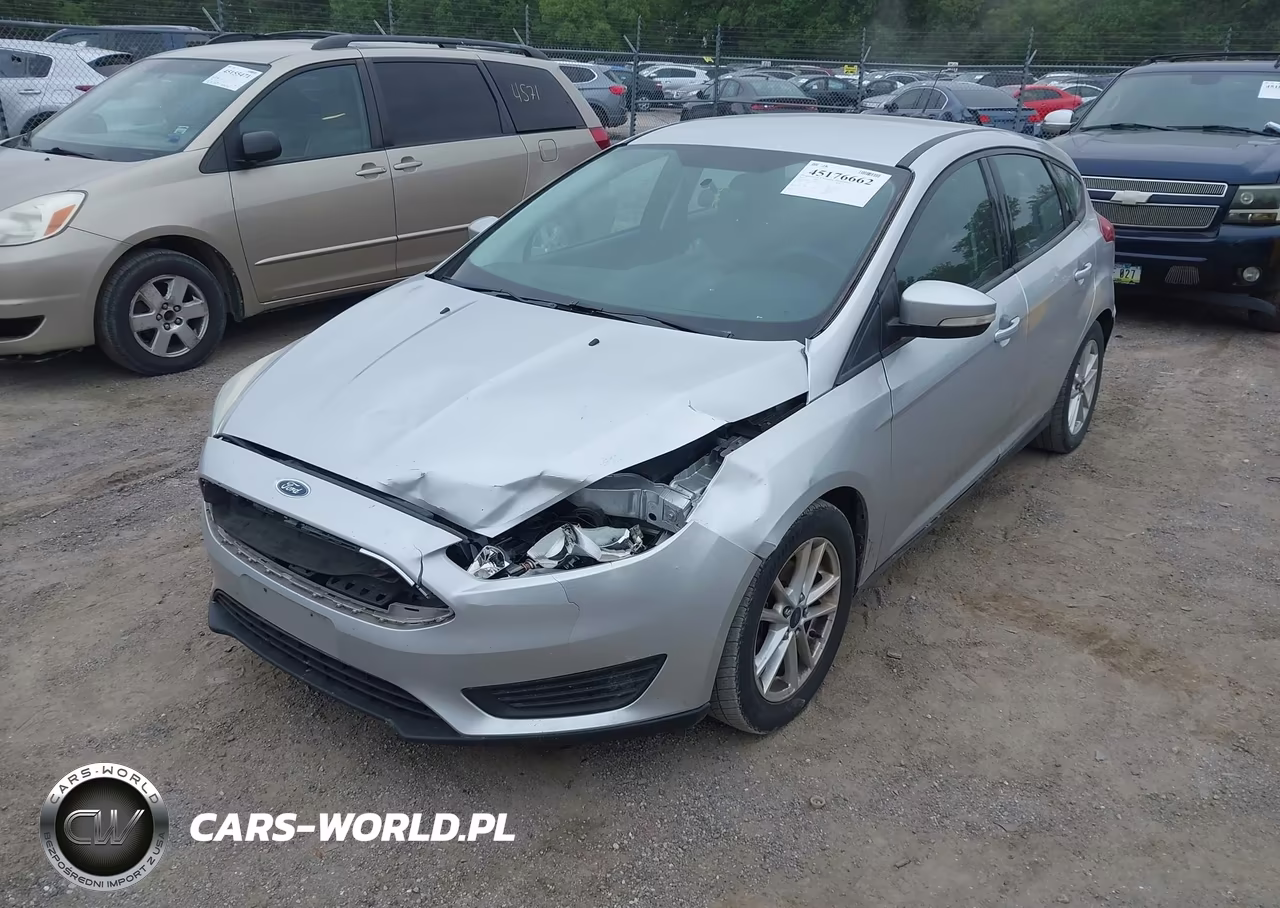 2015 Ford Focus Se VIN:1FADP3K20FL295255 - 2
