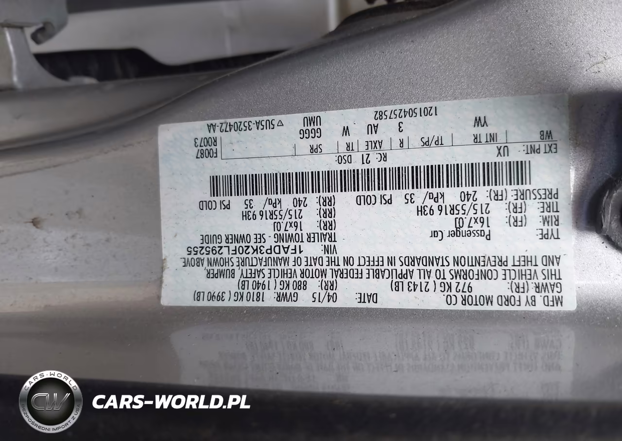 2015 Ford Focus Se VIN:1FADP3K20FL295255 - 9