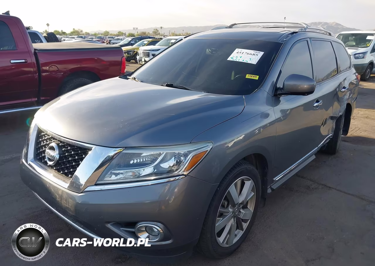 2015 Nissan Pathfinder Platinum VIN:5N1AR2MM5FC700487 - 2
