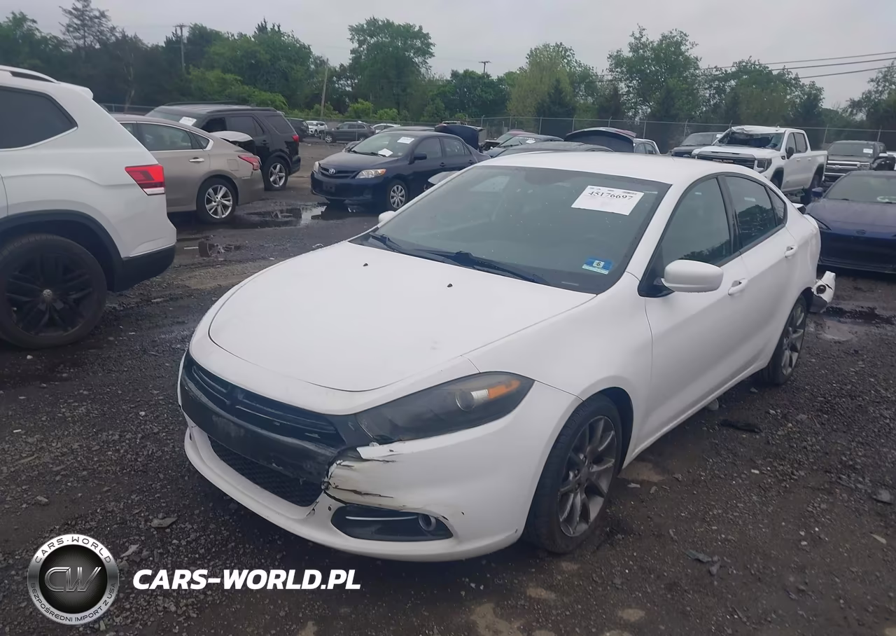 2014 Dodge Dart Sxt VIN:1C3CDFBB8ED687381 - 2