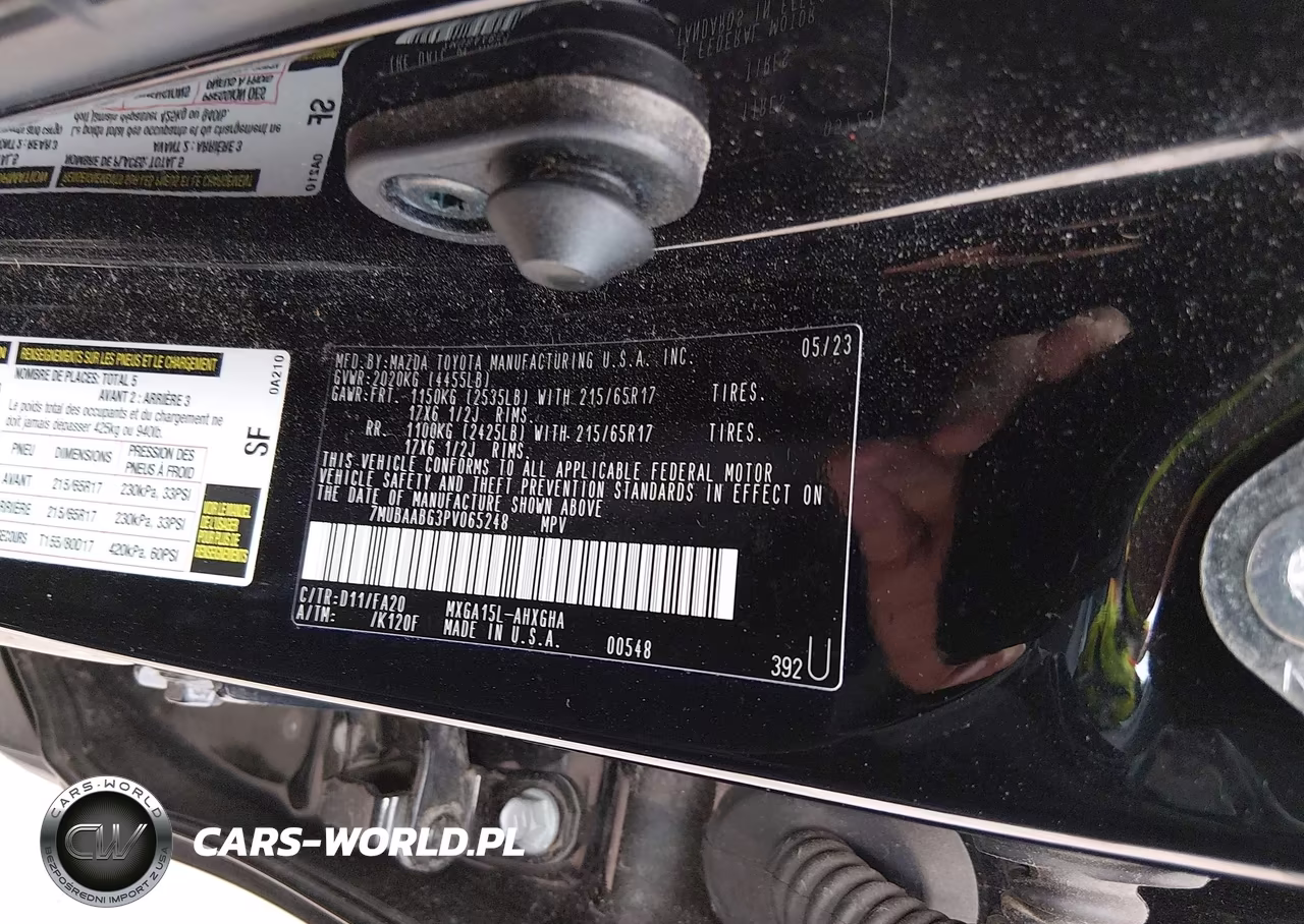 2023 Toyota Corolla Cross Le VIN:7MUBAABG3PV065248 - 9