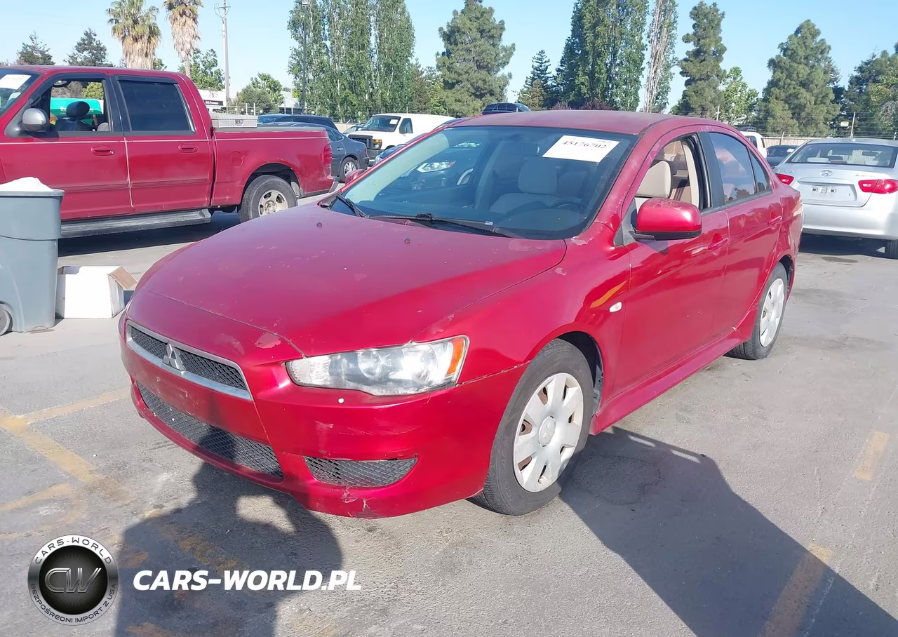 2011 Mitsubishi Lancer Es VIN:JA32U2FU6BU018354 - 2