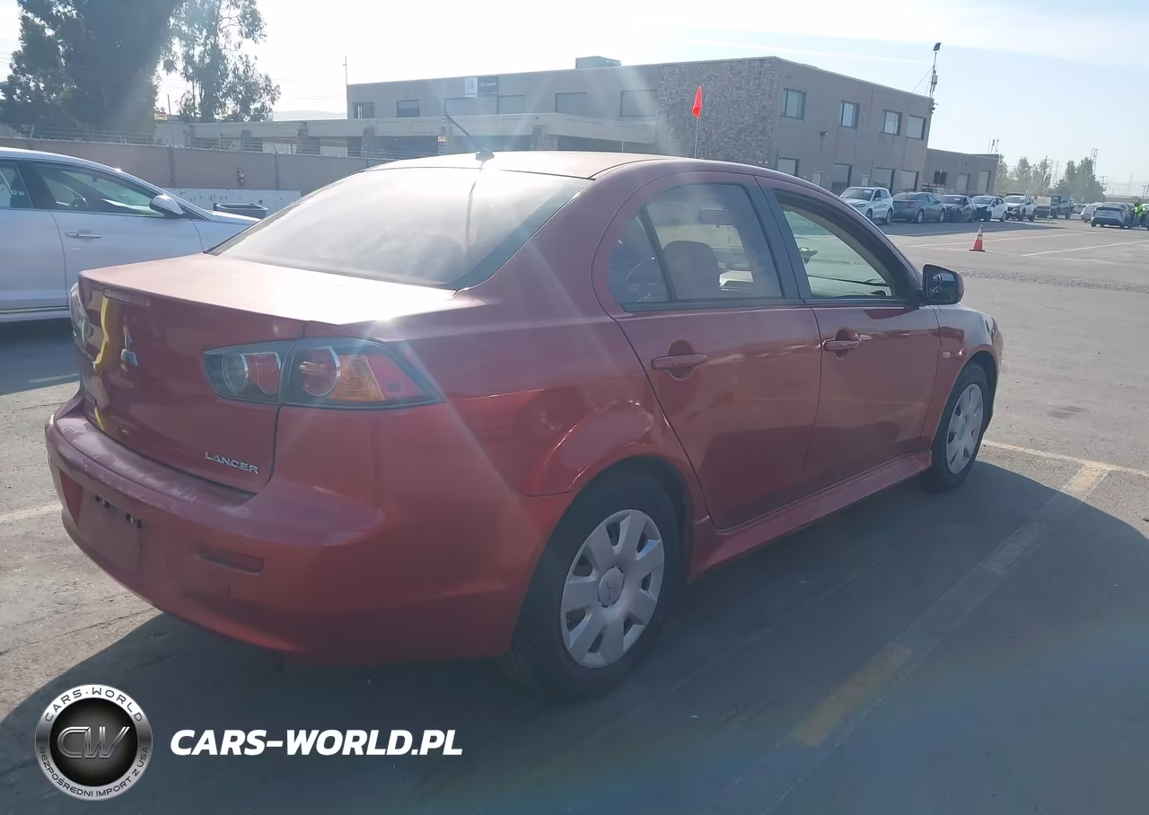 2011 Mitsubishi Lancer Es VIN:JA32U2FU6BU018354 - 4