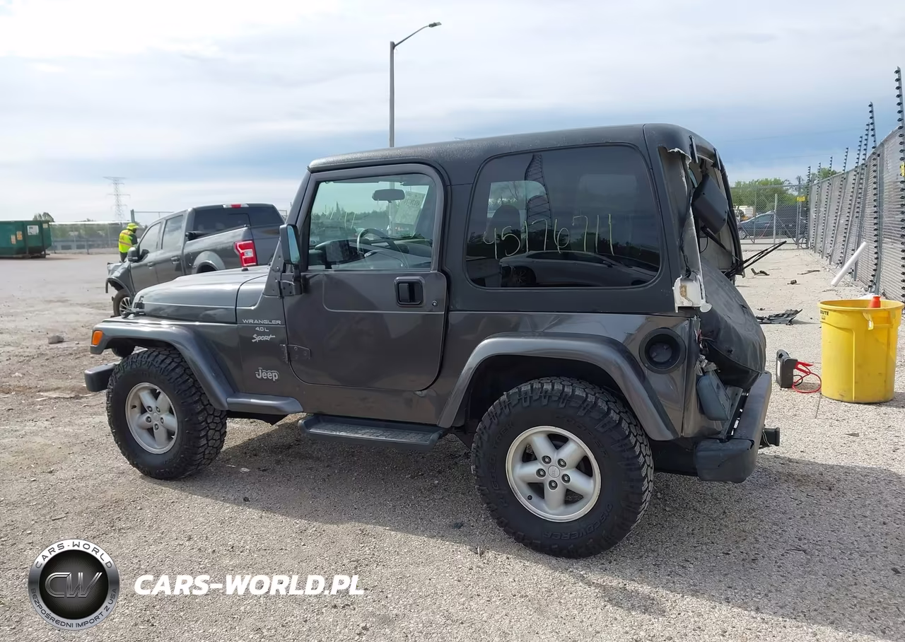 2000 Jeep Wrangler Sport VIN:1J4FA49S1YP778002 - 14
